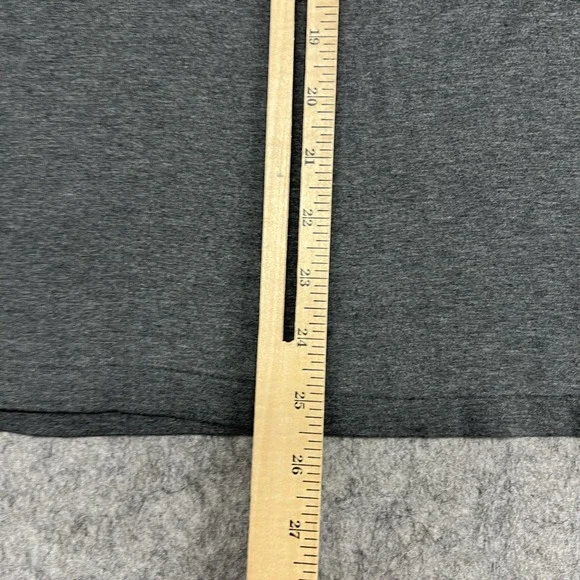 Polo Ralph Lauren Polo Shirt Mens Large Heather Gray Custom Slim Fit Flesh Pony - Picture 12 of 14